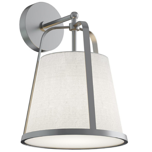 Afx Lighting Lizzette Satin Nickel Sconce