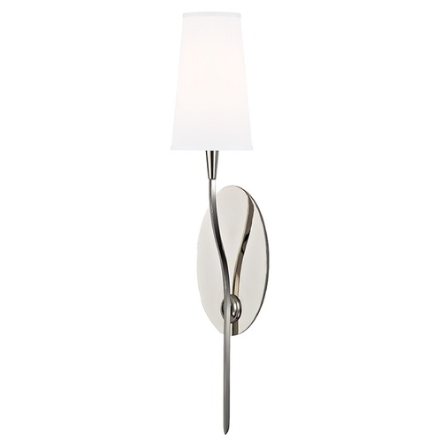 Hudson Valley Lighting Rutland Sconce in Polished Nickel by Hudson Valley Lighting 3711-PN-WS