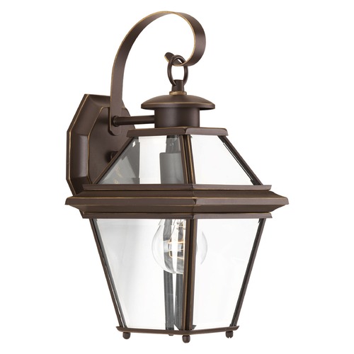 Burlington Antique Bronze Outdoor Wall Light by Progress Lighting