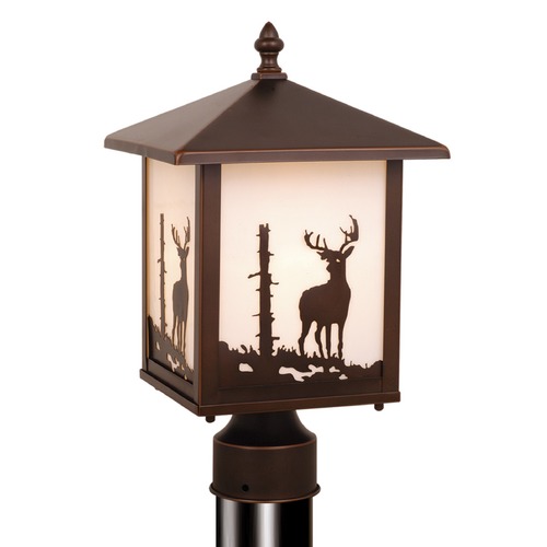 Bryce Burnished Bronze Post Light by Vaxcel Lighting