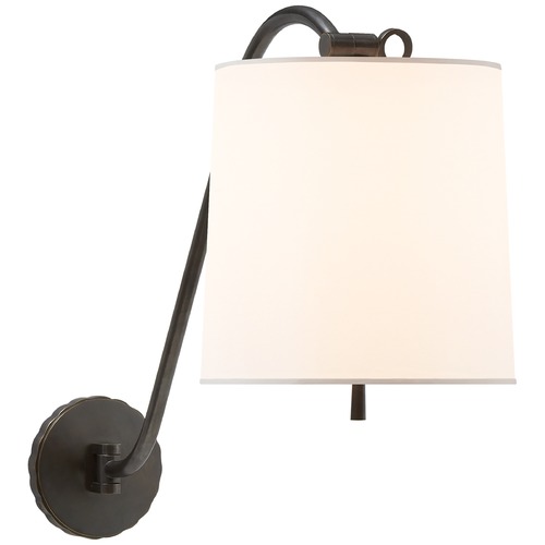 Visual Comfort Signature Collection Barbara Barry Understudy Sconce in Bronze by Visual Comfort Signature BBL2010BZS