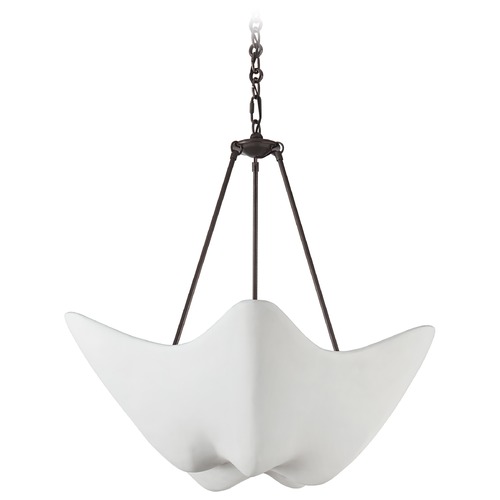 Aerin Cosima Medium Chandelier in Bronze by Visual Comfort Signature