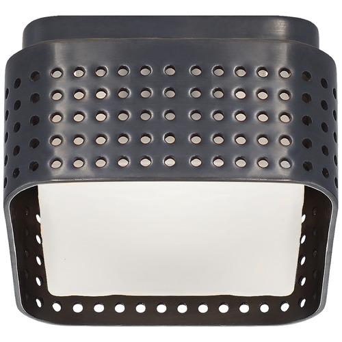 Kelly Wearstler Precision Flush Mount in Bronze by Visual Comfort Signature
