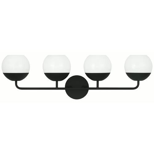 Visual Comfort Studio Collection Visual Comfort Studio Collection Alvin Midnight Black Bathroom Light 4468104-112