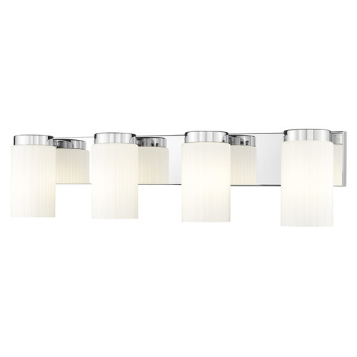 Z-Lite Burk Chrome Bathroom Light