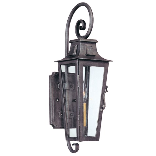 French Quarter 19-Inch Outdoor Wall Light in Aged Pewter by Troy Lighting