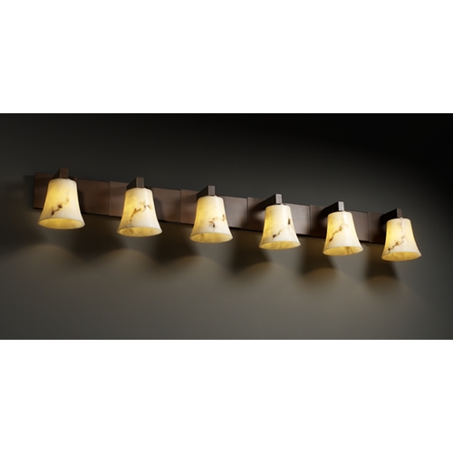 Justice Design Group Justice Design Group Lumenaria Collection Bathroom Light FAL-8926-20-DBRZ