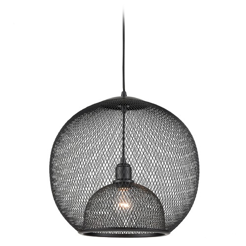 Kuzco Lighting Gibraltar Black Pendant by Kuzco Lighting 494418-BK