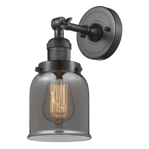 Innovations Lighting Innovations Lighting Small Bell Oil Rubbed Bronze Sconce 203-OB-G53