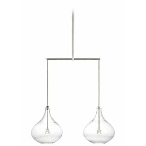 Visual Comfort Signature Collection Champalimaud Lomme Chandelier in Nickel by Visual Comfort Signature CD5026PN-CG
