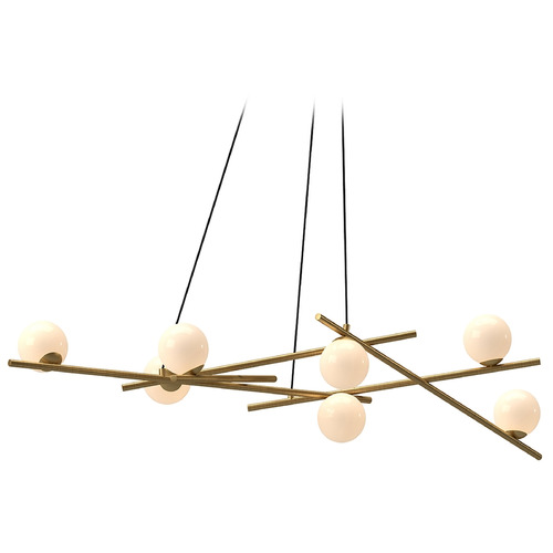 Kuzco Lighting Amara Brushed Gold LED Chandelier by Kuzco Lighting CH89854-BG/GO