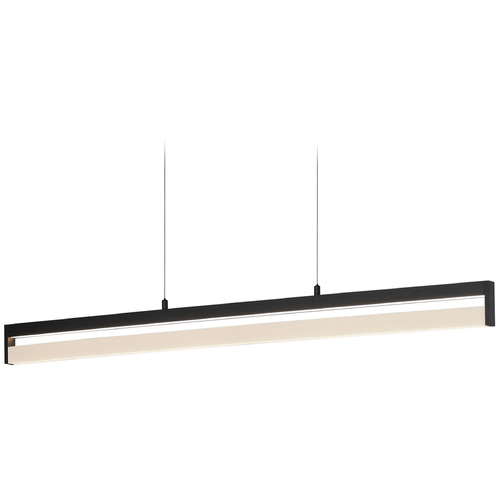 Crossbar 48-Inch Black LED Linear Light by ET2 Lighting