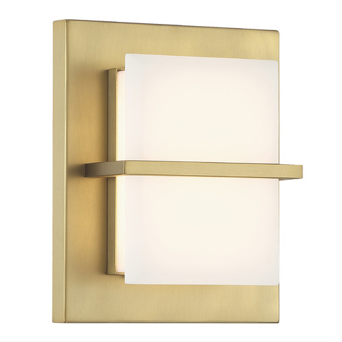 Minka Lavery Tarnos Soft Brass LED Sconce