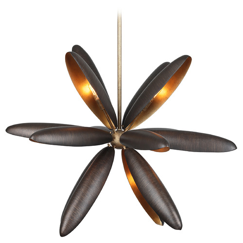 Savoy House Lighting Breegan Jane Estrella Del Mar Centura with Burnished Gold Chandelier