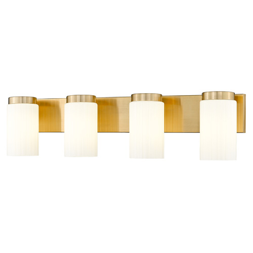 Z-Lite Z-Lite Burk Luxe Gold Bathroom Light 746-4V-LG