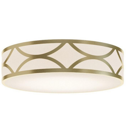 AFX Lighting Afx Lighting Lake Gold LED Flushmount Light LAKF16LAJUDGD