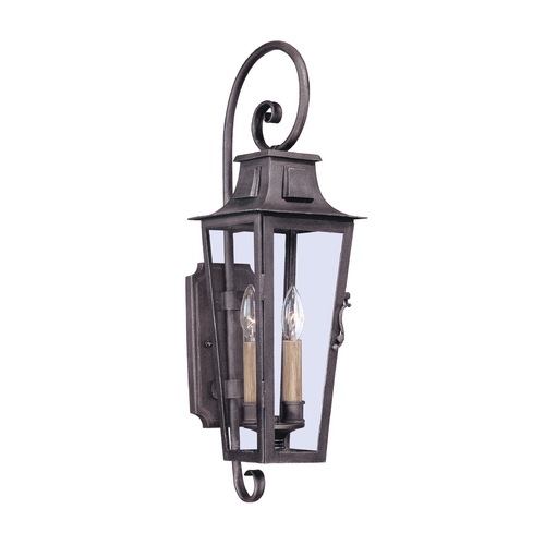 French Quarter 24-Inch Outdoor Wall Light in Aged Pewter by Troy Lighting
