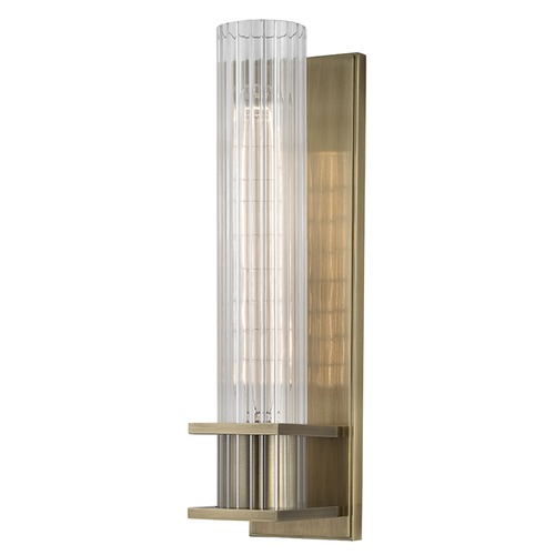Sperry Sconce in Aged Brass by Hudson Valley Lighting