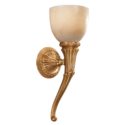 French Gold Sconce by Metropolitan Lighting