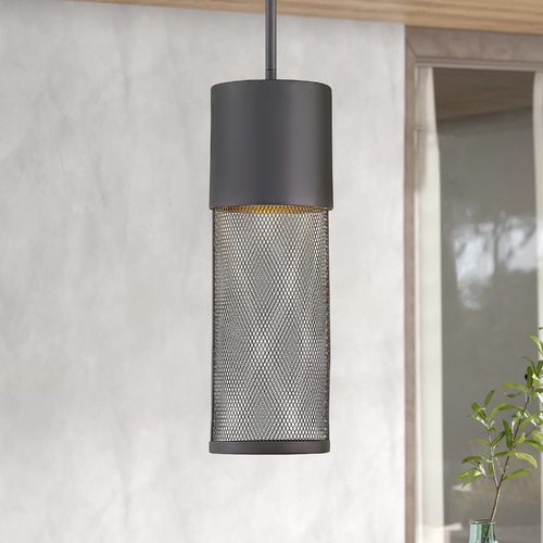 Aria 15.75-Inch Outdoor Hanging Light in Black by Hinkley Lighting