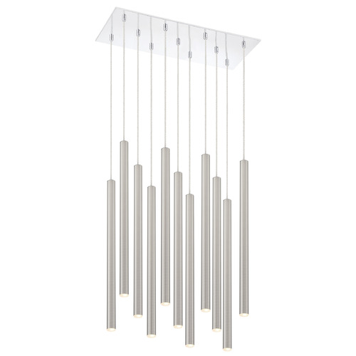 Z-Lite Forest Chrome LED Multi-Light Pendant by Z-Lite 917MP24-BN-LED-11LCH