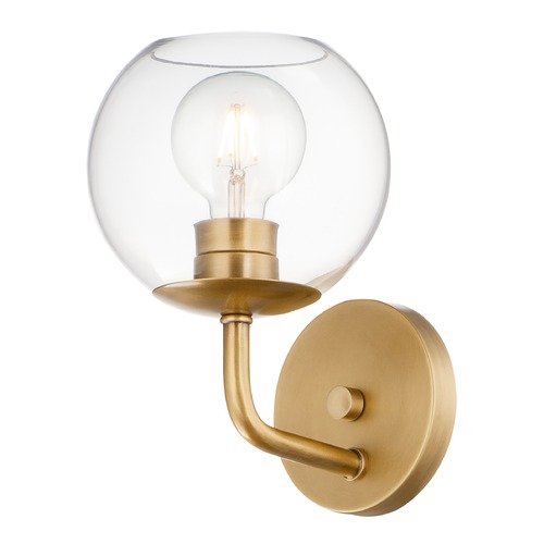 Maxim Lighting Branch Natural Aged Brass Sconce by Maxim Lighting 38411CLNAB