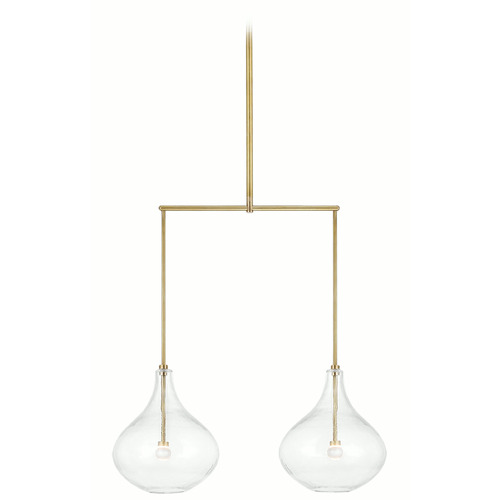 Visual Comfort Signature Collection Champalimaud Lomme Chandelier in Brass by Visual Comfort Signature CD5026SB-CG