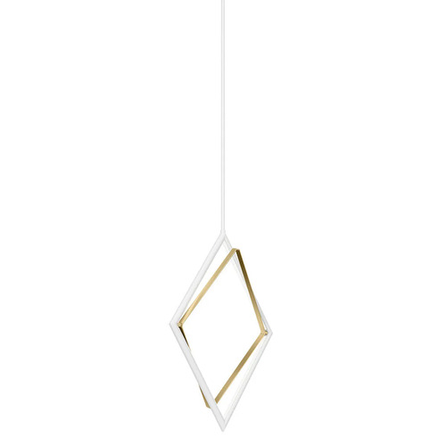 Elan Lighting Darski LED Pendant in White by Kichler Lighting 84310WH