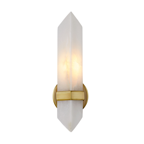 Alora Lighting Alora Lighting Elisa Carlucci Valencia Vintage Brass Sconce WV334105VBAR