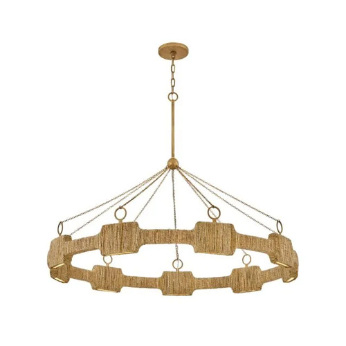 Raffi 48-Inch LED Chandelier in Burnished Gold by Hinkley Lighting
