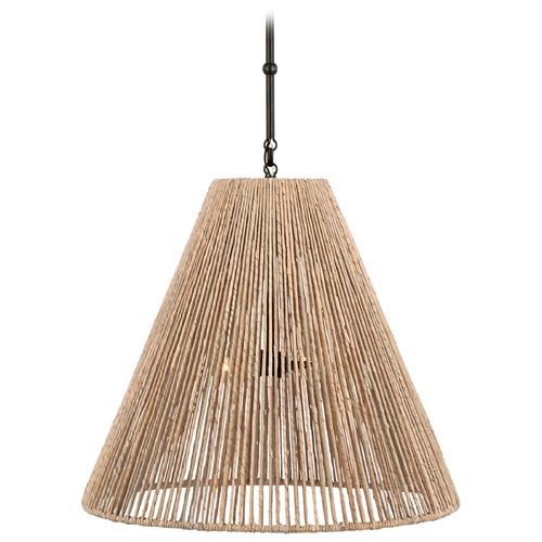 Goodman Bronze Natural Hanging Light