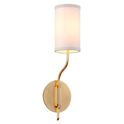 Troy Lighting Juniper Textured Gold Leaf Sconce by Troy Lighting B6161