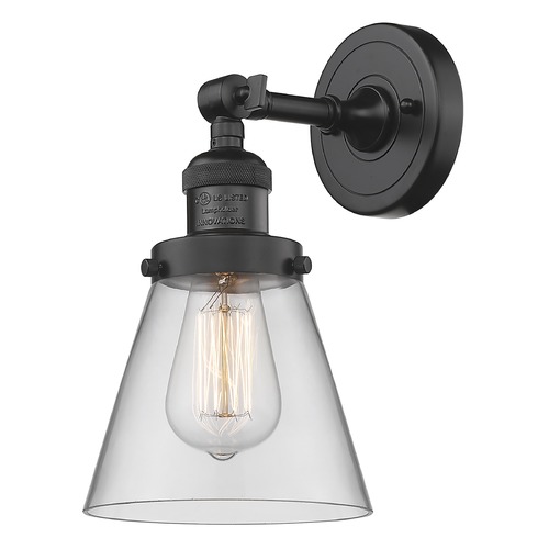 Small Cone Oil Rubbed Bronze Sconce by Innovations Lighting