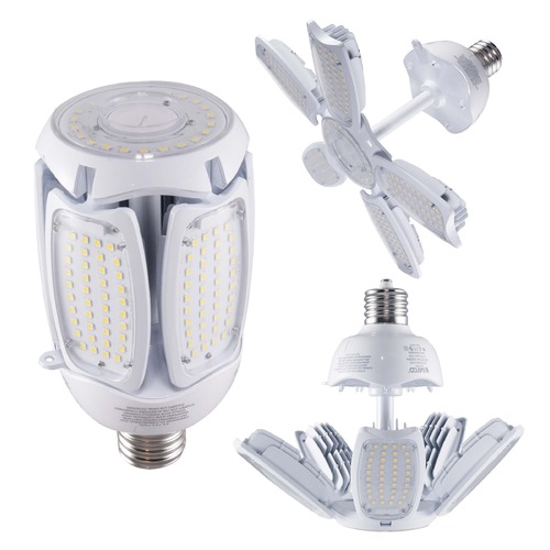 60W LED HID Replacement 2700K 7680 Lumens Mogul Extended Base 100-277V by Satco Lighting