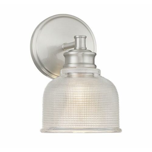 Meridian 9.50-Inch High Wall Sconce in Brushed Nickel by Meridian M90093BN