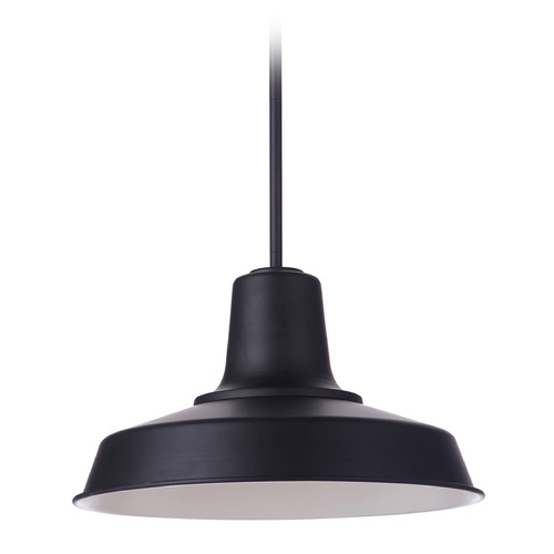 Briscoe Midnight Barn Light by Craftmade Lighting