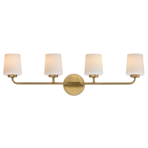 Maxim Lighting Maxim Lighting Durham Natural Aged Brass Bathroom Light 12694WTNAB