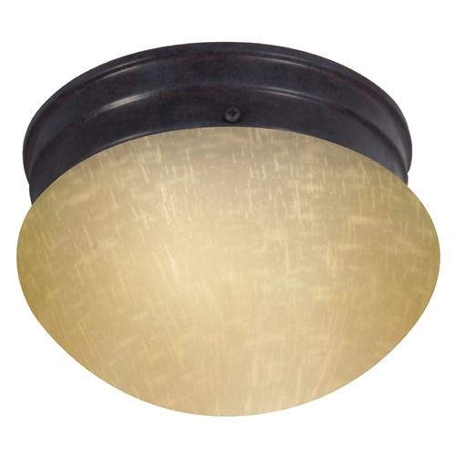 Nuvo Lighting 8-Inch Mushroom Ceiling Light Mahogany Bronze by Nuvo Lighting 60/2642