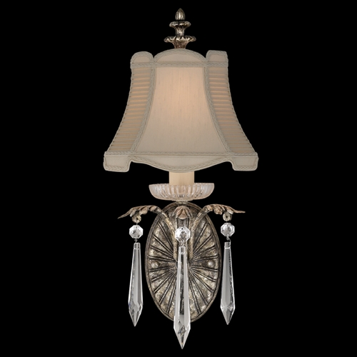 Fine Art Lamps Winter Palace Antiqued Silver Sconce