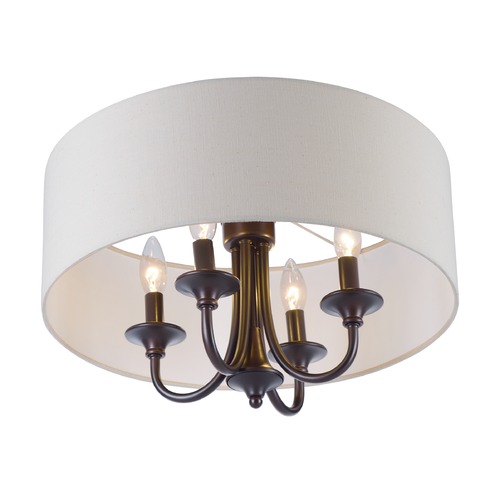 Bongo Oil Rubbed Bronze Semi-Flush Mount by Maxim Lighting