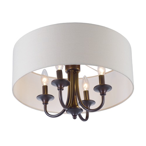 Maxim Lighting Bongo Oil Rubbed Bronze Semi-Flush Mount by Maxim Lighting 10013OMOI