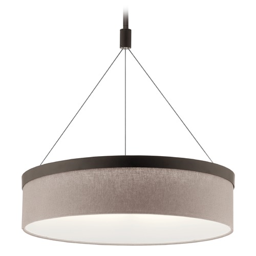 Kichler Lighting Mercel 18.50-Inch Olde Bronze LED Pendant 3000K by Kichler Lighting 42297OZLED