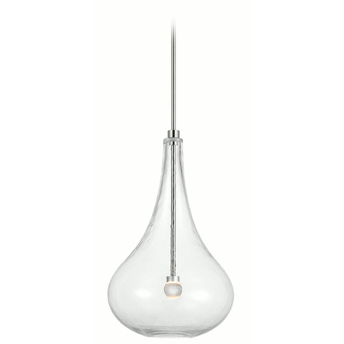 Visual Comfort Signature Collection Champalimaud Lomme Pendant in Nickel by Visual Comfort Signature CD5027PN-CG