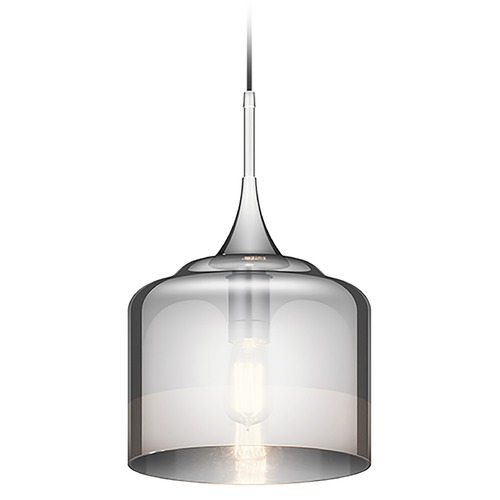 Kichler Lighting Tabot 10.50-Inch Chrome Pendant by Kichler Lighting 43354CH