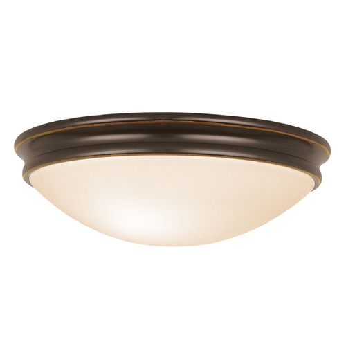 Access Lighting Atom Oil Rubbed Bronze LED Flush Mount by Access Lighting 20725LEDDLP-ORB/OPL