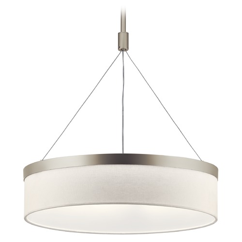 Mercel 18.50-Inch Satin Nickel LED Pendant 3000K by Kichler Lighting