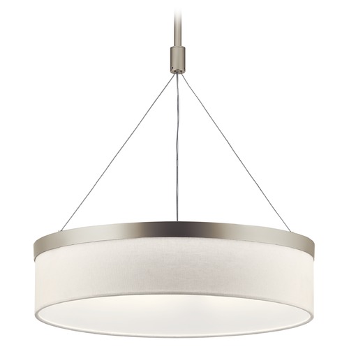 Kichler Lighting Mercel 18.50-Inch Satin Nickel LED Pendant 3000K by Kichler Lighting 42297SNLED