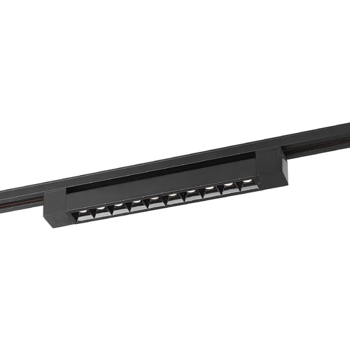 15W 12-Inch Black Adjustable LED Track Bar 960LM 30-Degree Beam by Nuvo Lighting