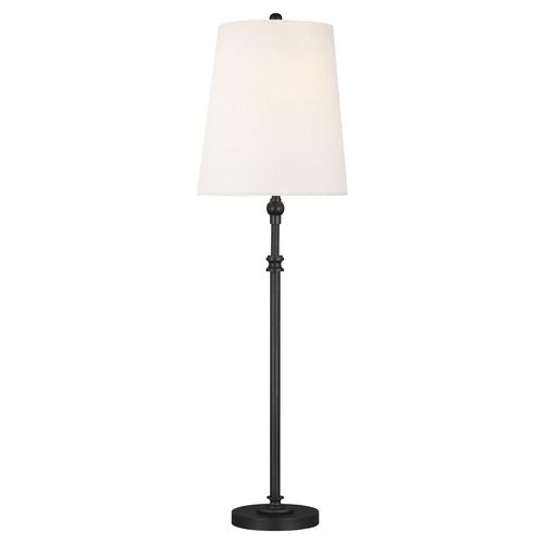 Thomas OBrien 29-Inch Tall Capri Aged Iron Buffet Lamp by Visual Comfort Studio