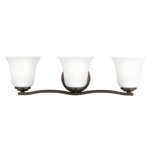 Emmons 23.25-Inch Bronze Bathroom Light by Generation Lighting